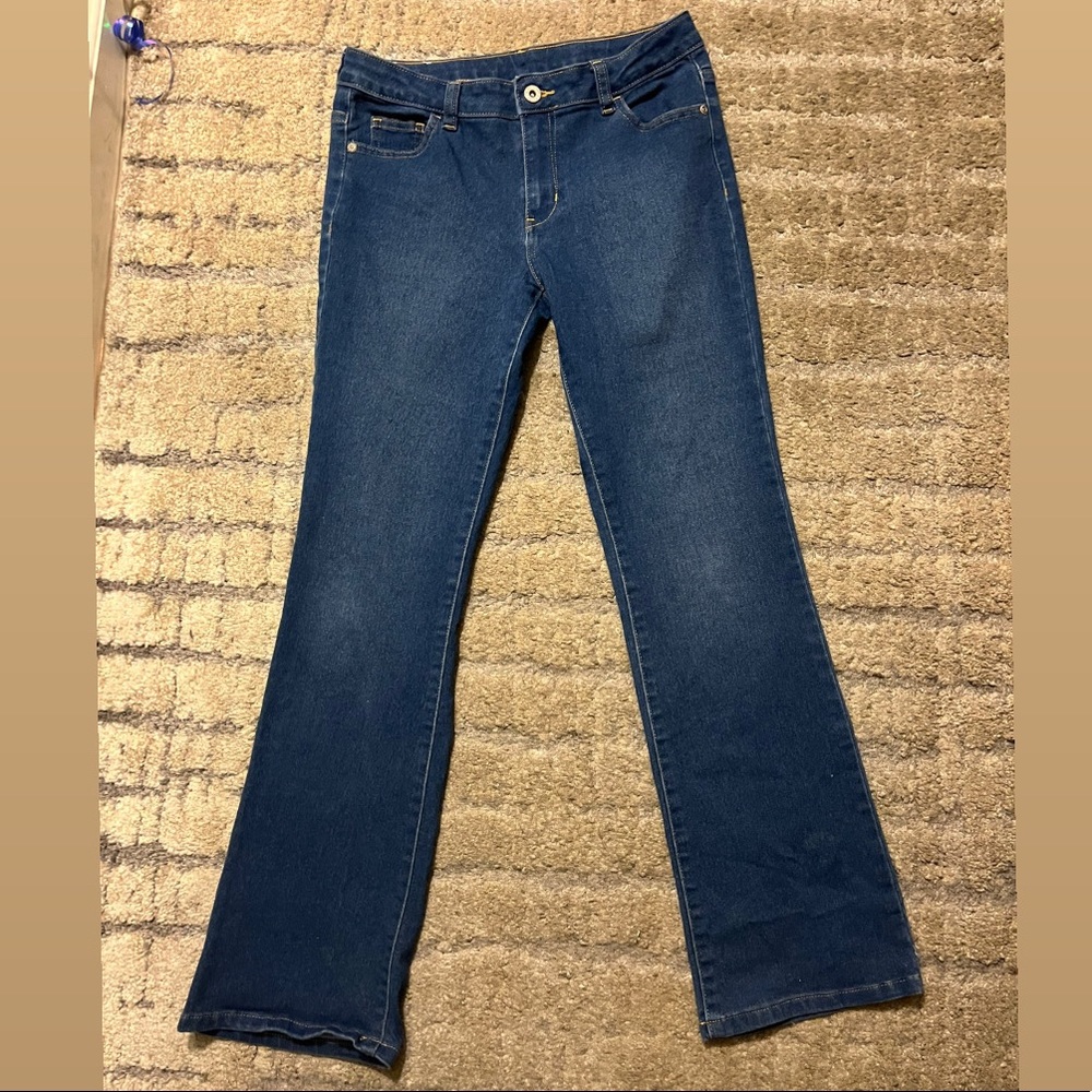 Low Rise Flare Jeans